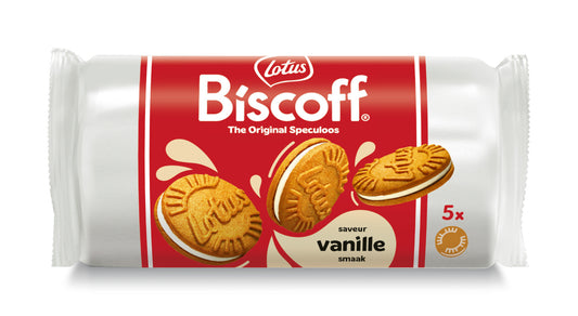 Lotus Biscoff sandwich koekjes met vanillecrème 5 stuks