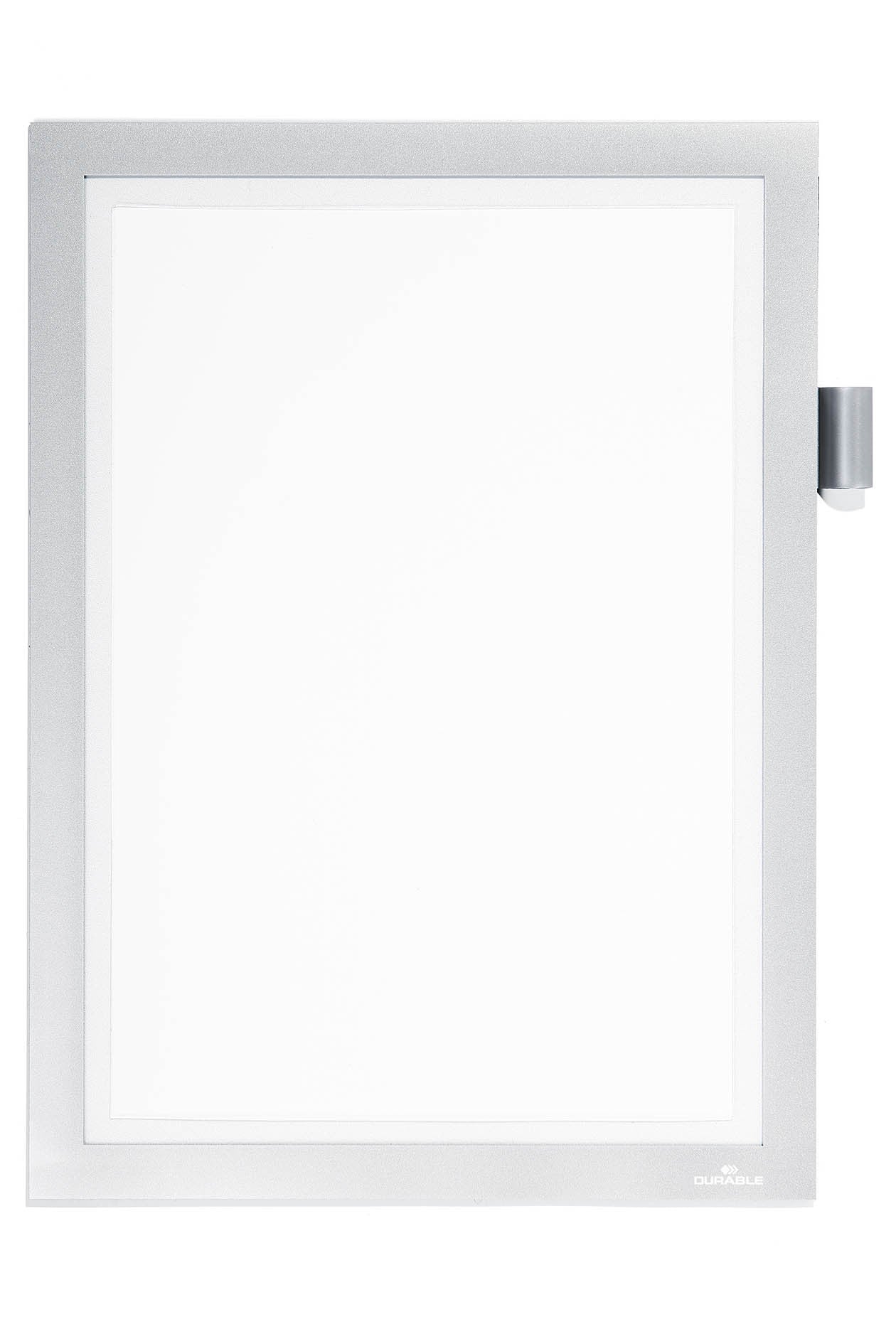 Duraframe Durable A4 Magnetisch Informatieframe Zilver