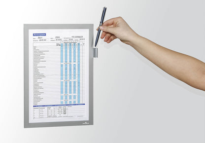 Duraframe Durable A4 Magnetisch Informatieframe Zilver - 5
