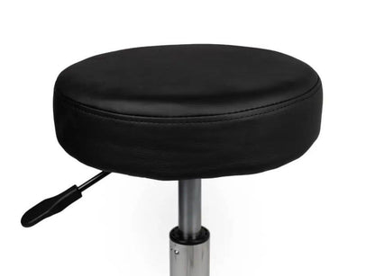 Ergonomische Zwart Tabouret Kruk met Verstelbare Hoogte en Kunstlederen Zitting - 3