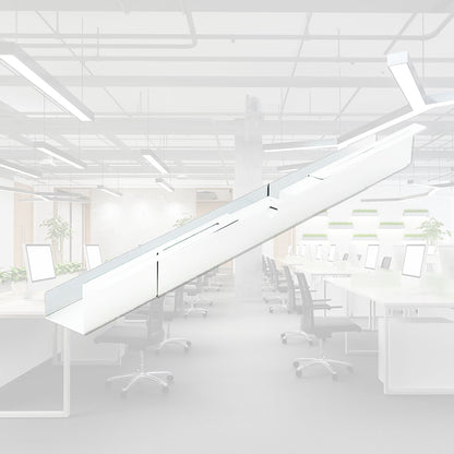 BRASQ Verstelbare Kabelgoot 75-150cm voor onder bureau, wit - 7