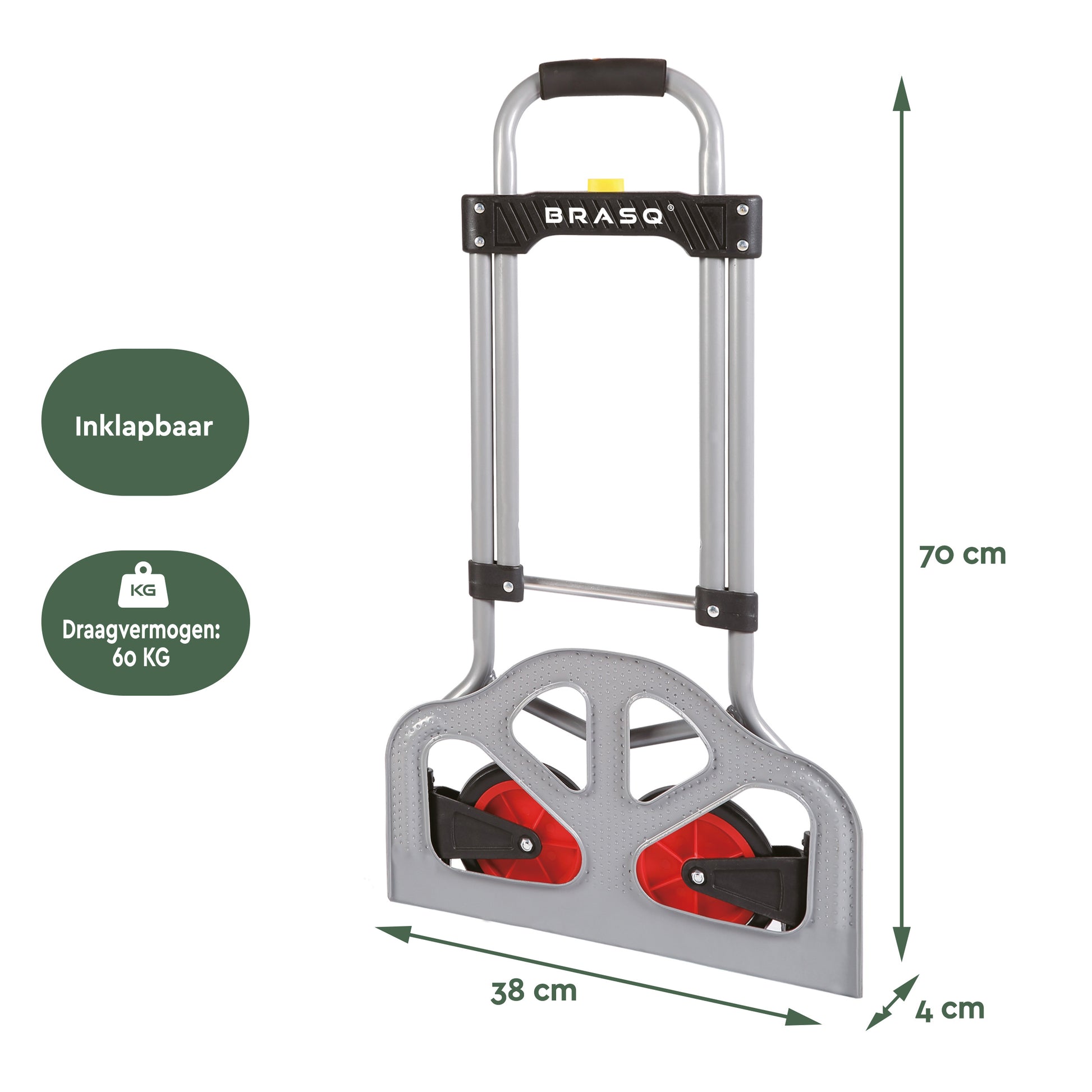 Steekwagen BRASQ Inkl. HT60 en Bagagespin 60kg - 5