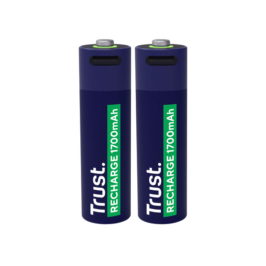 USB-C Oplaadbare AA-batterijen (2 stuks)