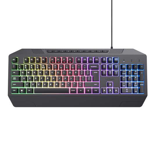 Trust GXT836 Evocx Gaming Toetsenbord met RGB-verlichting en Geluidsreductie
