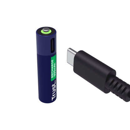 USB-C Oplaadbare AAA-batterijen (2 stuks) - 2