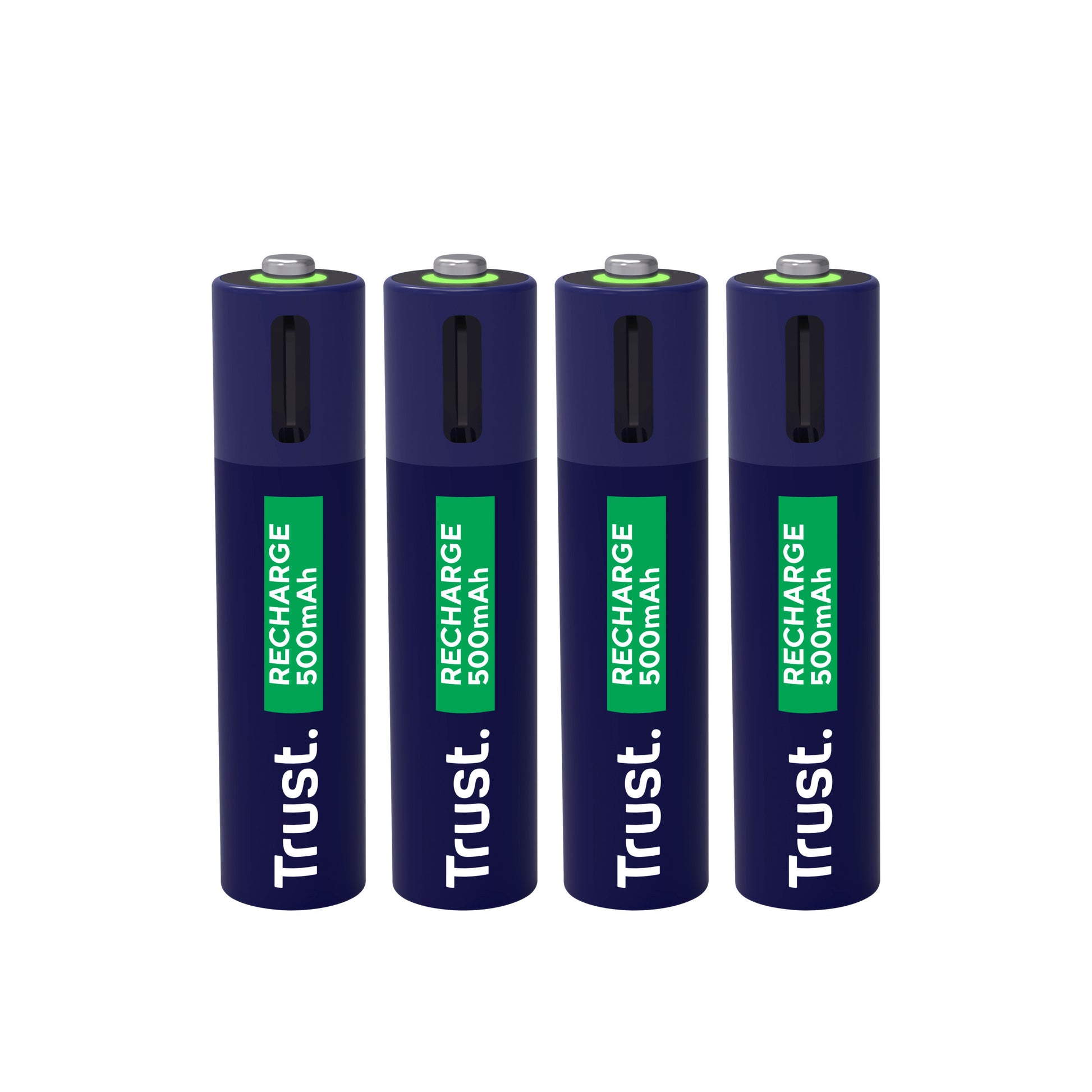 Trust USB-C Oplaadbare AAA Batterijen 4 stuks