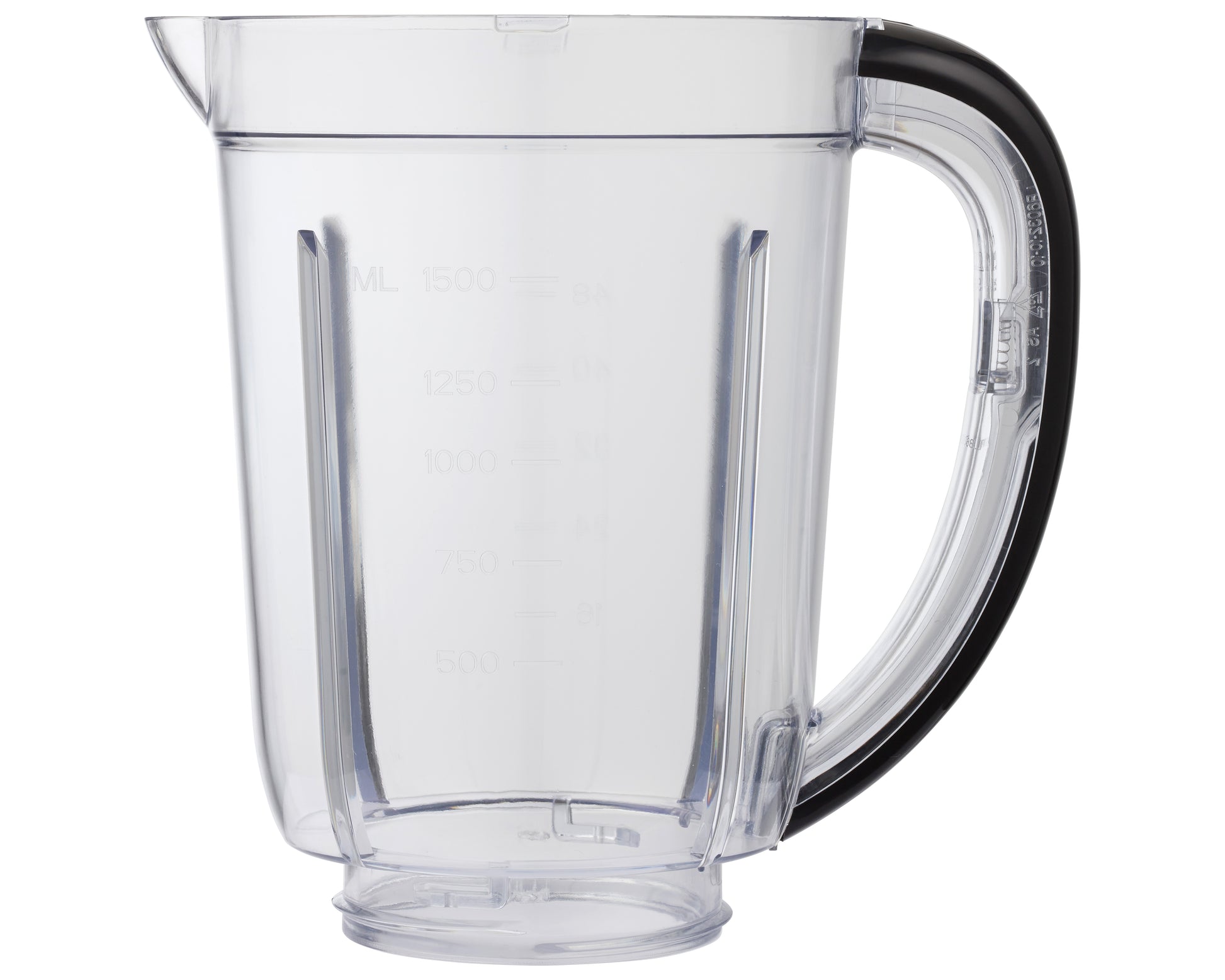 Blender Tomado 1,5 liter, roestvrijstalen mes, zwart - 2