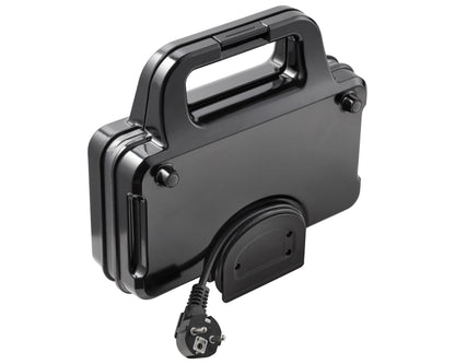 Tomado panini grill RVS zwart met vergrendelbare handgreep - 6