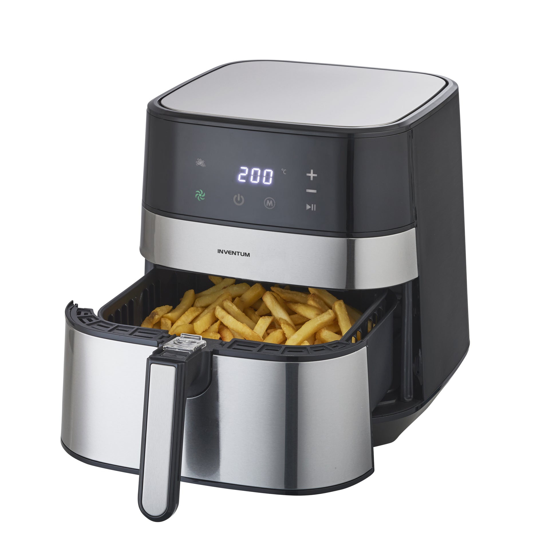Inventum Airfryer 5 liter met digitale bediening en automatische programma's