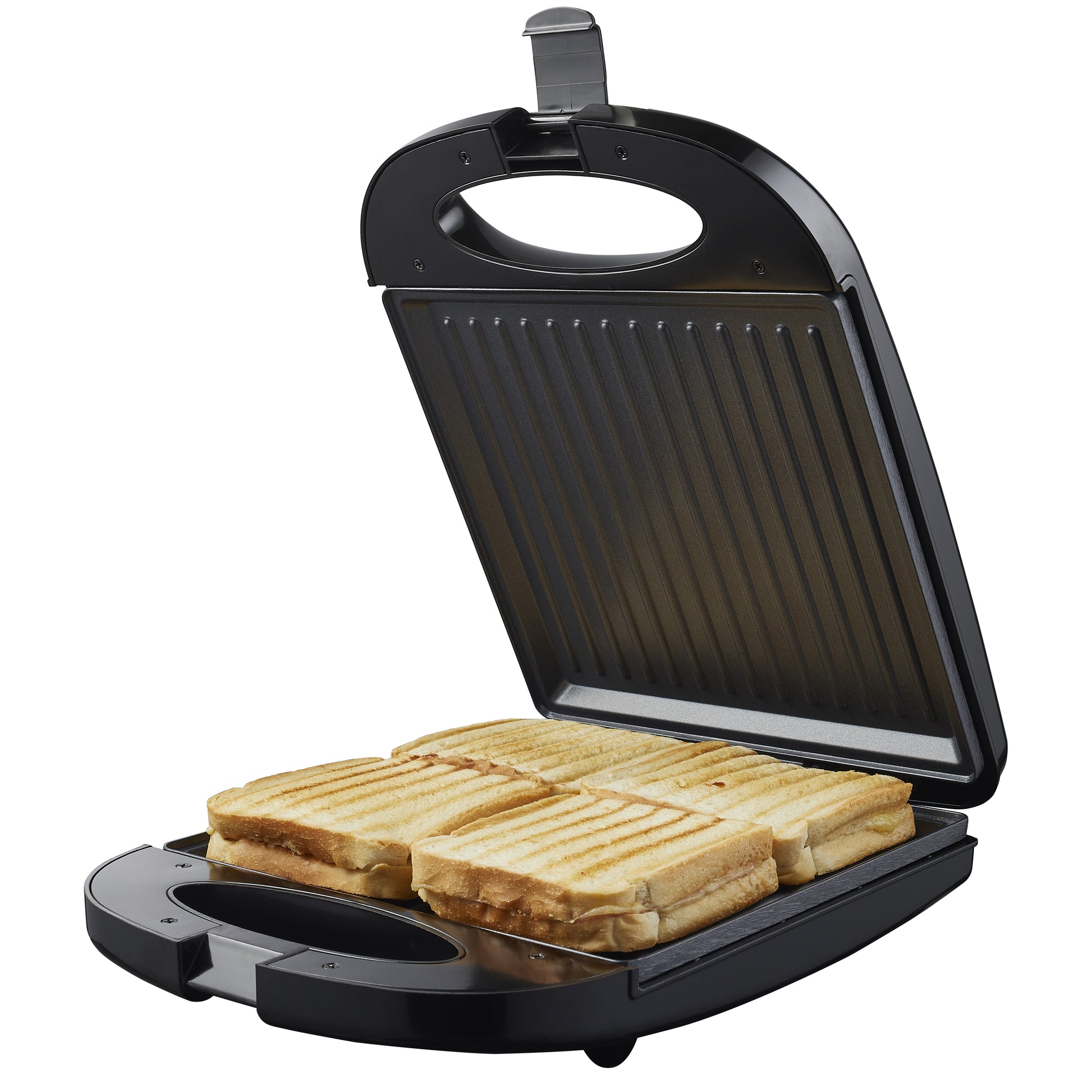 Tomado XXL Toastiapparaat 1200W Zwart voor 4 Tosti’s - 2