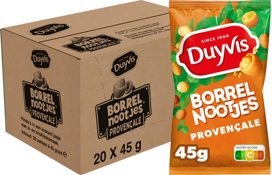 Borrelnootjes Duyvis Provencale 45 g