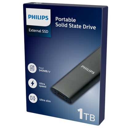 Philips 1TB Ultra Speed externe SSD Space Grey - 2