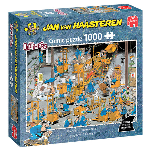 JvH Oldtimer Karren Maar! Puzzel, 1000 stukjes