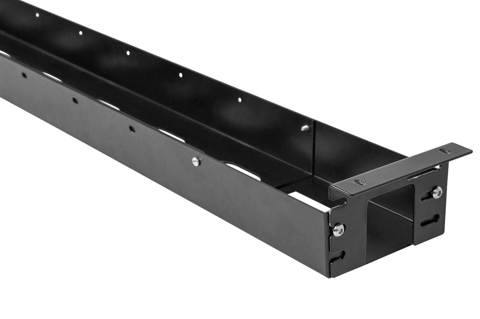 Euroseats Universele Kabelgoot 110cm zwart voor onder bureau - 2