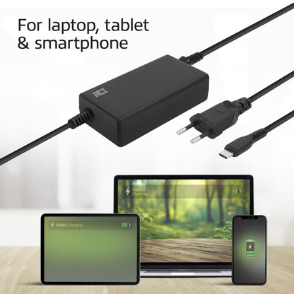 USB-C Laptoplader 65W met Power Delivery en 3 meter kabel - 6