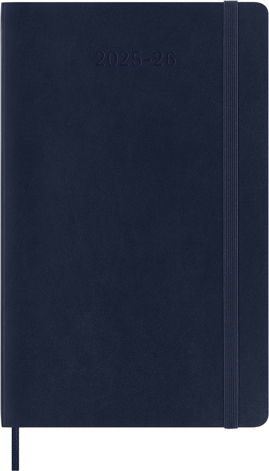 Agenda 18 Maanden Weekly Notebook L-Formaat Hardcover Sapphire Blauw