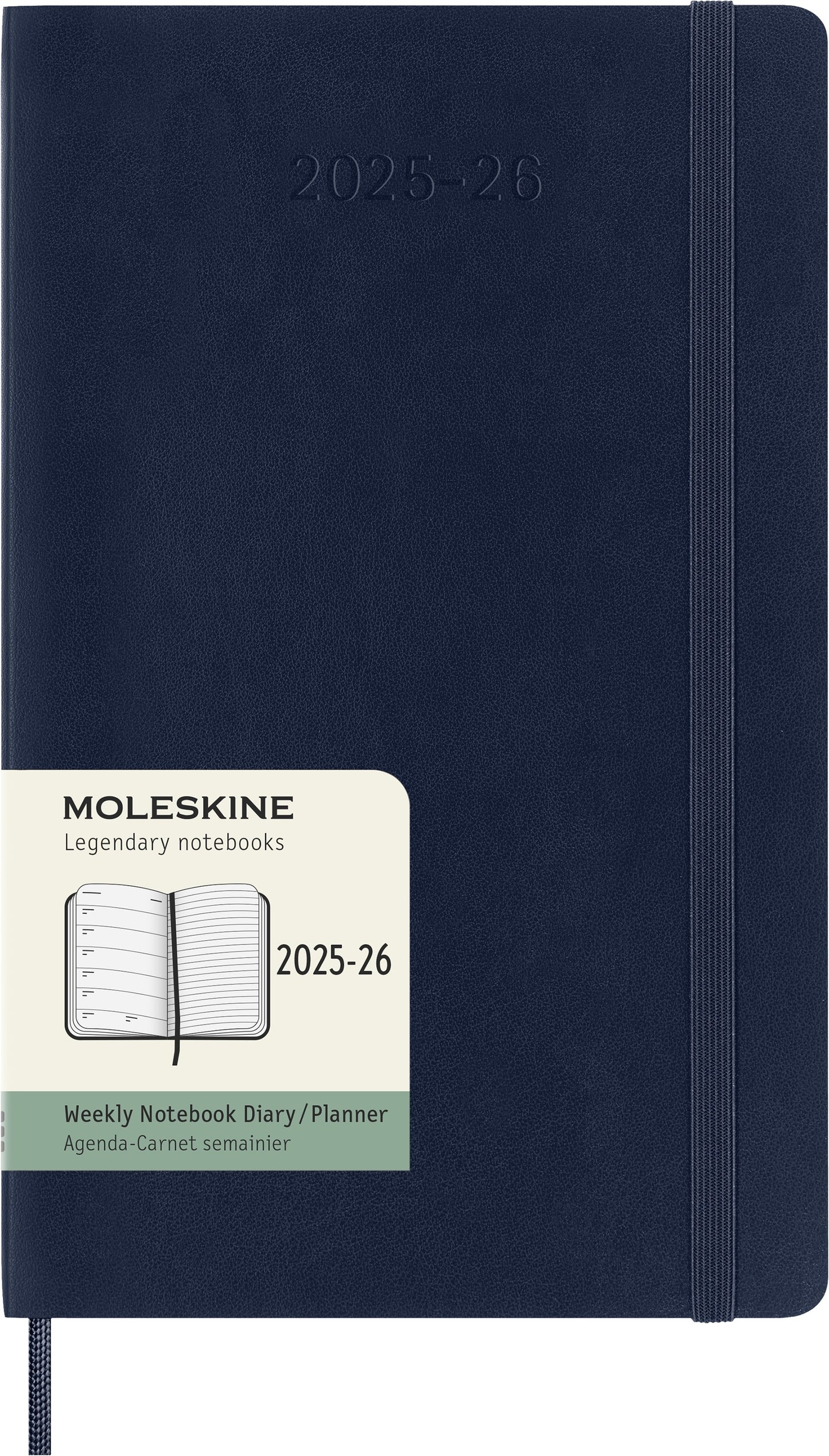 Agenda 18 Maanden Weekly Notebook L-Formaat Hardcover Sapphire Blauw - 7