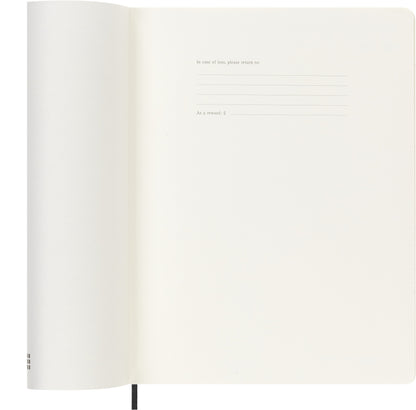 Agenda 18 Maanden Weekly Notebook XL Softcover Zwart - 2