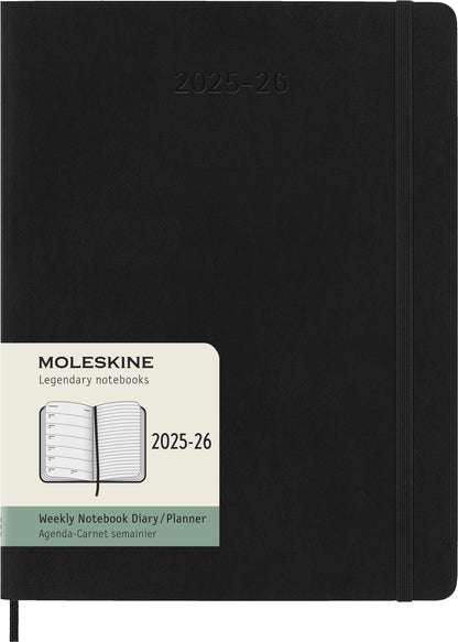 Agenda 18 Maanden Weekly Notebook XL Softcover Zwart - 7