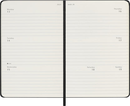 Agenda 2026 Msk Plan Week 7 dagen per week, zwart, pocket, hardcover - 3