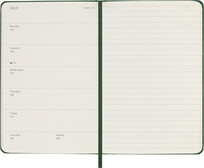 Agenda 2026 Msk Plan Week 7 dagen per week, Myrtle, pocketformaat, hardcover - 3