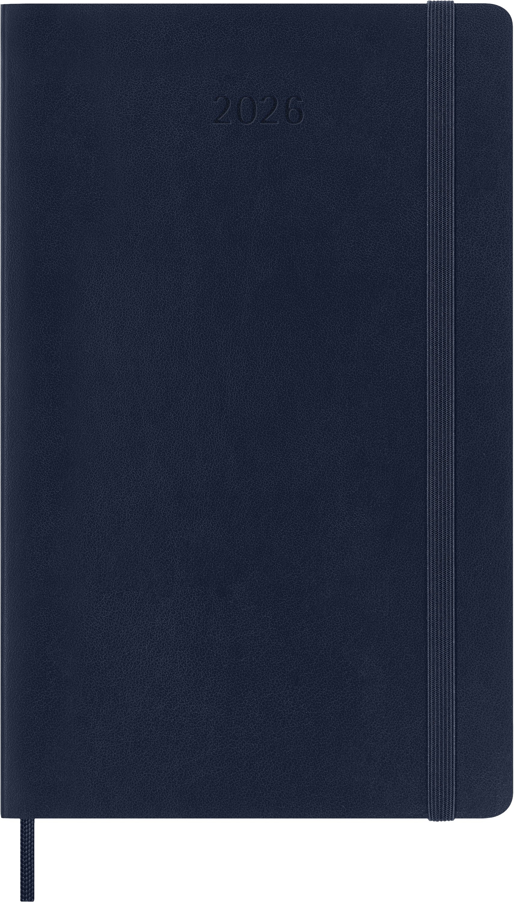 Agenda 2026 Msk Plan Week Pocket 7 dagen/1 pagina Sapphire blauw