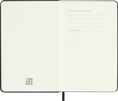 Agenda 18 Maanden Weekly Notebook Pocket Hardcover Zwart - 2