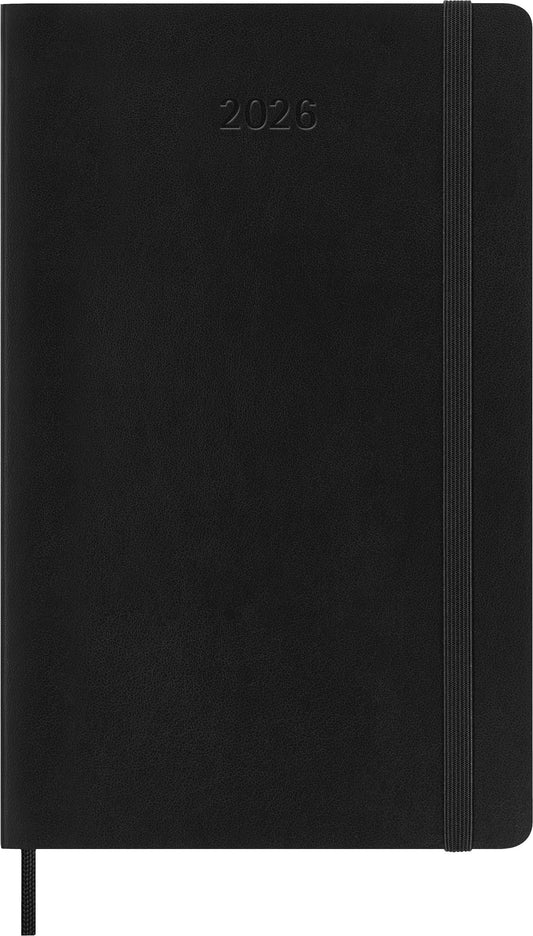 Agenda 2026 Msk Plan Week 7 dagen per week, zwart, hardcover, groot formaat