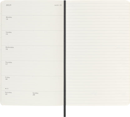 Moleskine 18 Maanden Weekly Notebook Planner juli-december, Zacht - 3