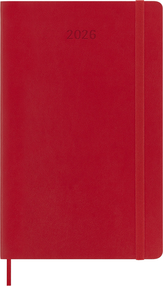 Agenda 2026 Msk Plan Week 7-dagen per pagina, Scarlet Red