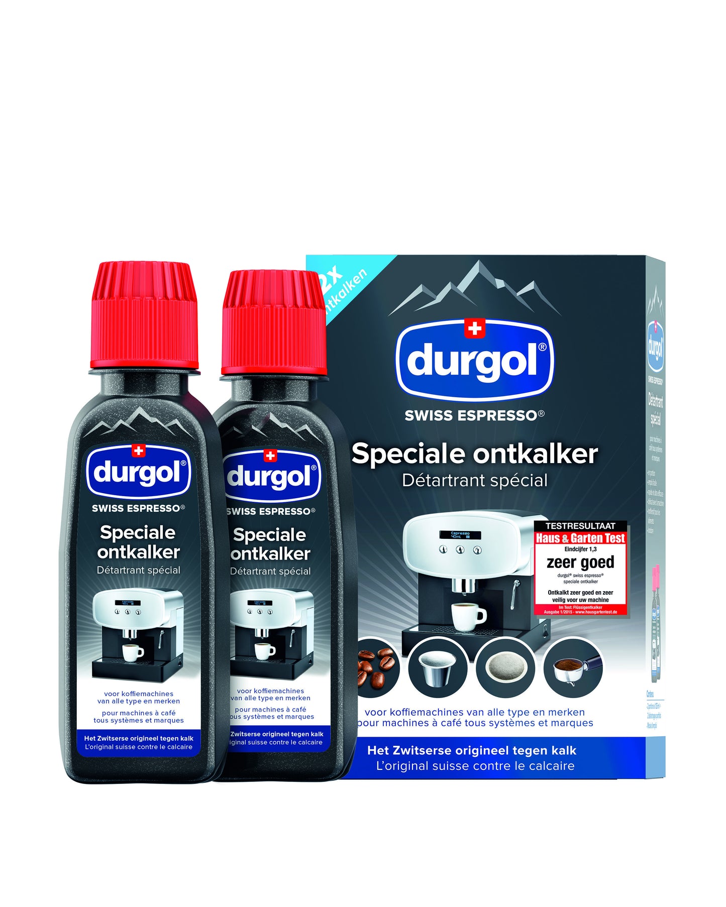 Durgol espresso ontkalker 2x125 ml