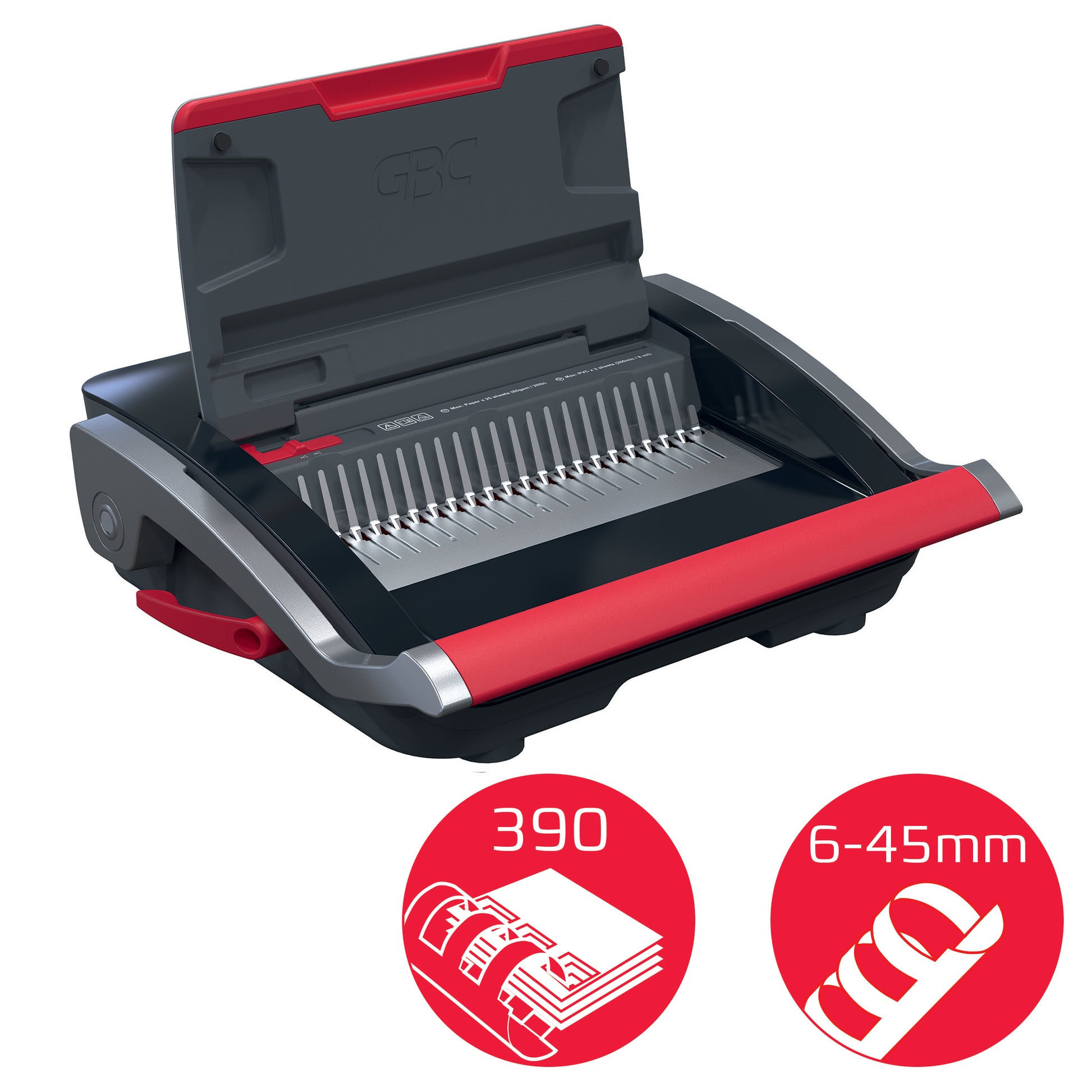 Handmatige inbindmachine GBC CombBind CB25, 25 vel perforatie - 4