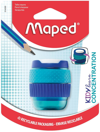 Puntenslijper Maped Kidy Learn Concentration Blauw
