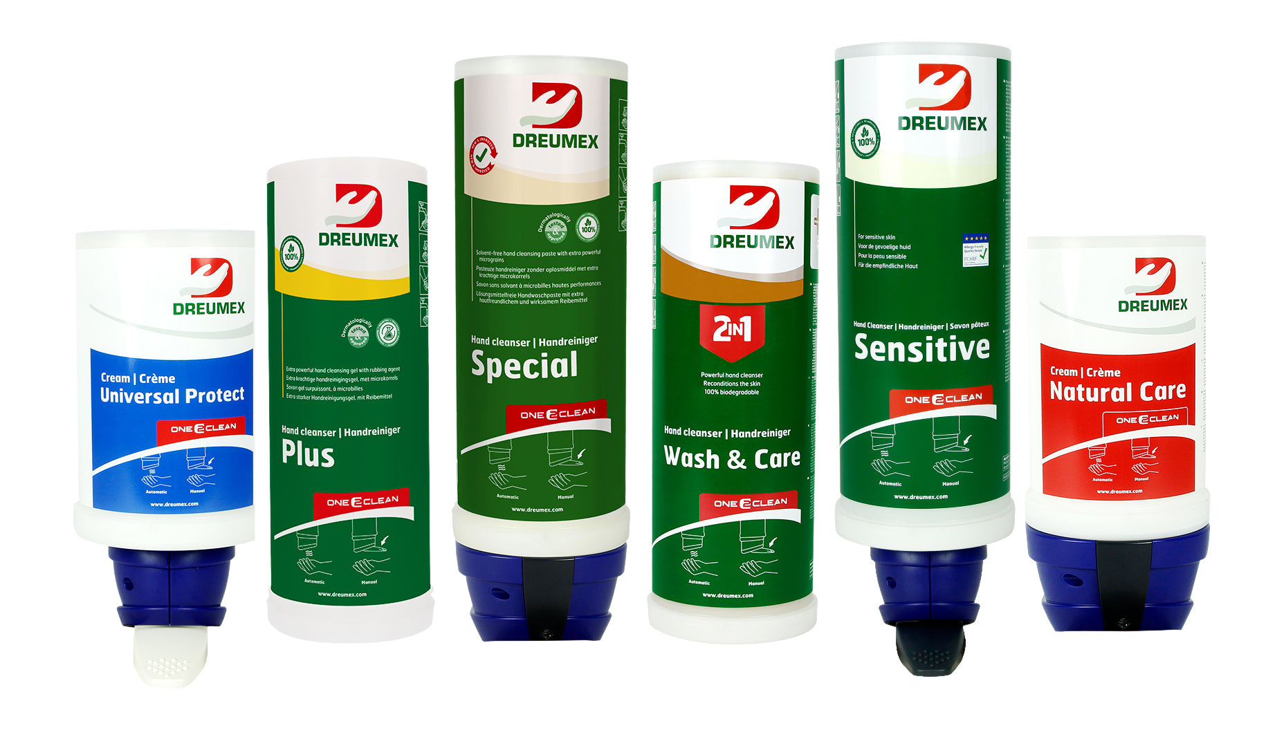 Dreumex Plus Handreiniger vulling 3L voor One2Clean System - 2