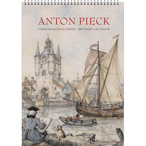 Verjaardagskalender Anton Pieck Zicht op Haven A4