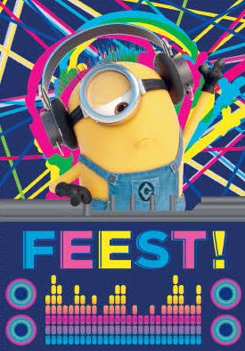 Uitnodigingen Boys Minions voor feestelijke gelegenheden