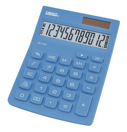 Desq Compact Rekenmachine Sky Blue - 2