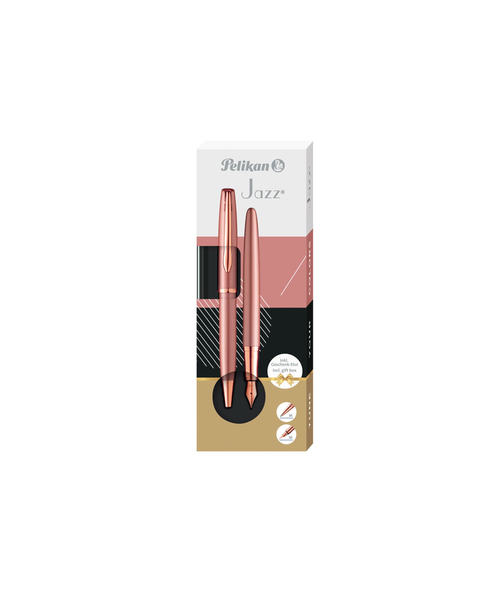 Schrijfset Pelikan Jazz Noble Elegance K36+P36 rood
