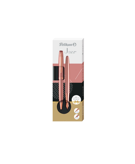 Schrijfset Pelikan Jazz Noble Elegance K36+P36 rood
