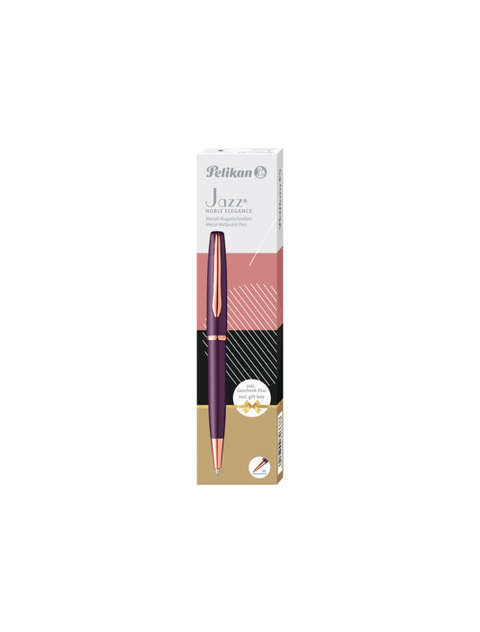 Pelikan Jazz Noble Elegance K36 Balpen in Violet met Goudkleurige Details