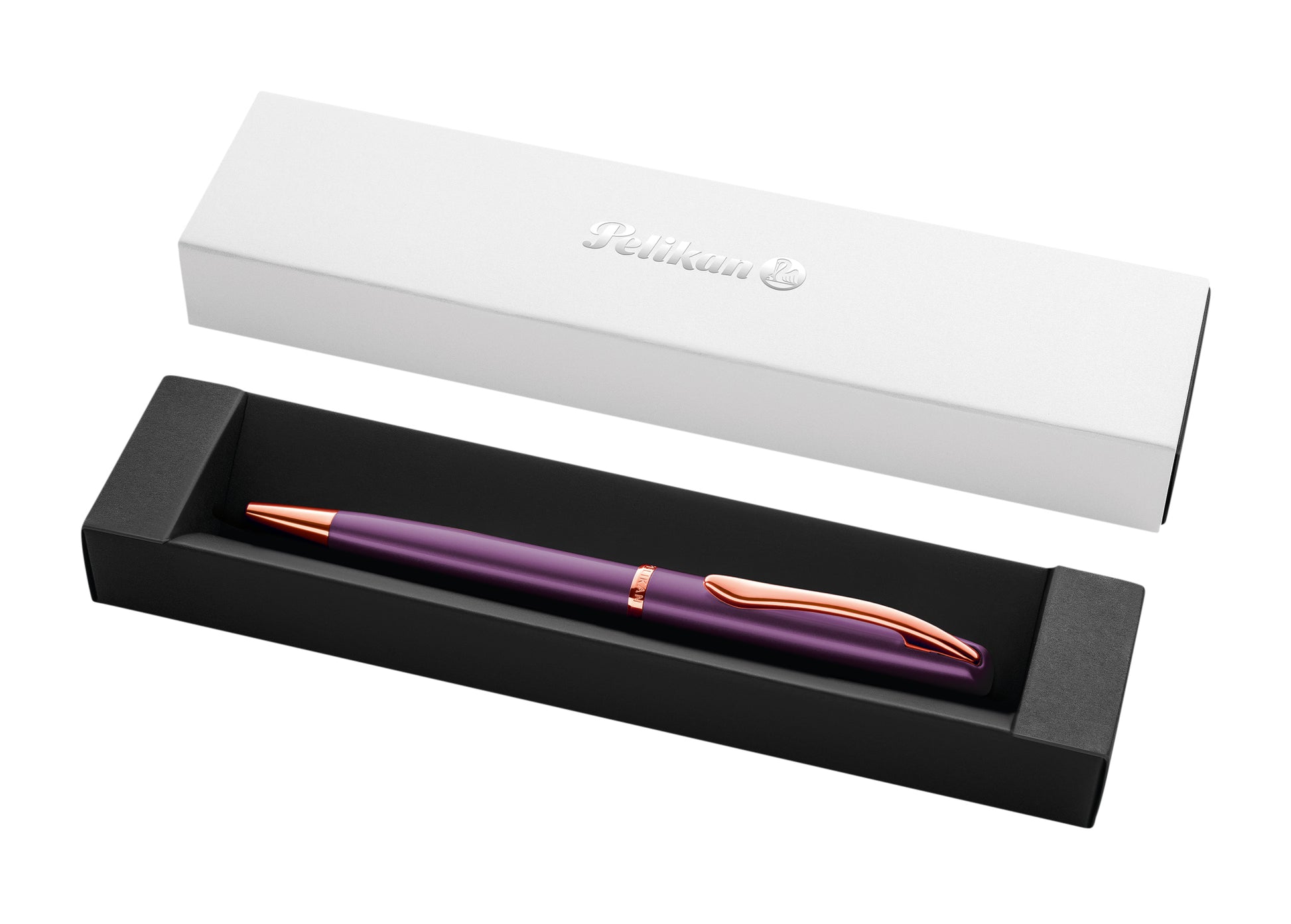 Pelikan Jazz Noble Elegance K36 Balpen in Violet met Goudkleurige Details - 2