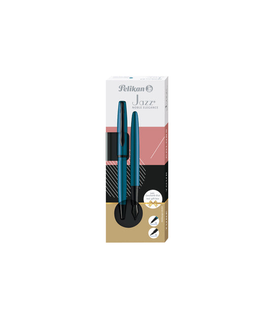 Pelikan Jazz Noble Elegance Schrijfset K36 + P36 blauw