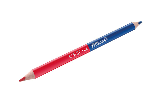 Pelikan Potlood 3mm Tweekleurig Rood/Blauw - 2