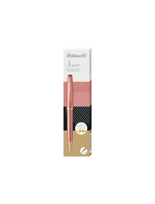 Pelikan Jazz Noble Elegance K36 Balpen in Roze met Draaimechanisme