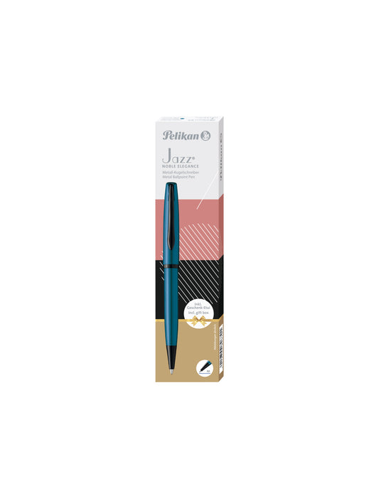 Pelikan Jazz Noble Elegance K36 Marineblauw Balpen met Draaimechanisme