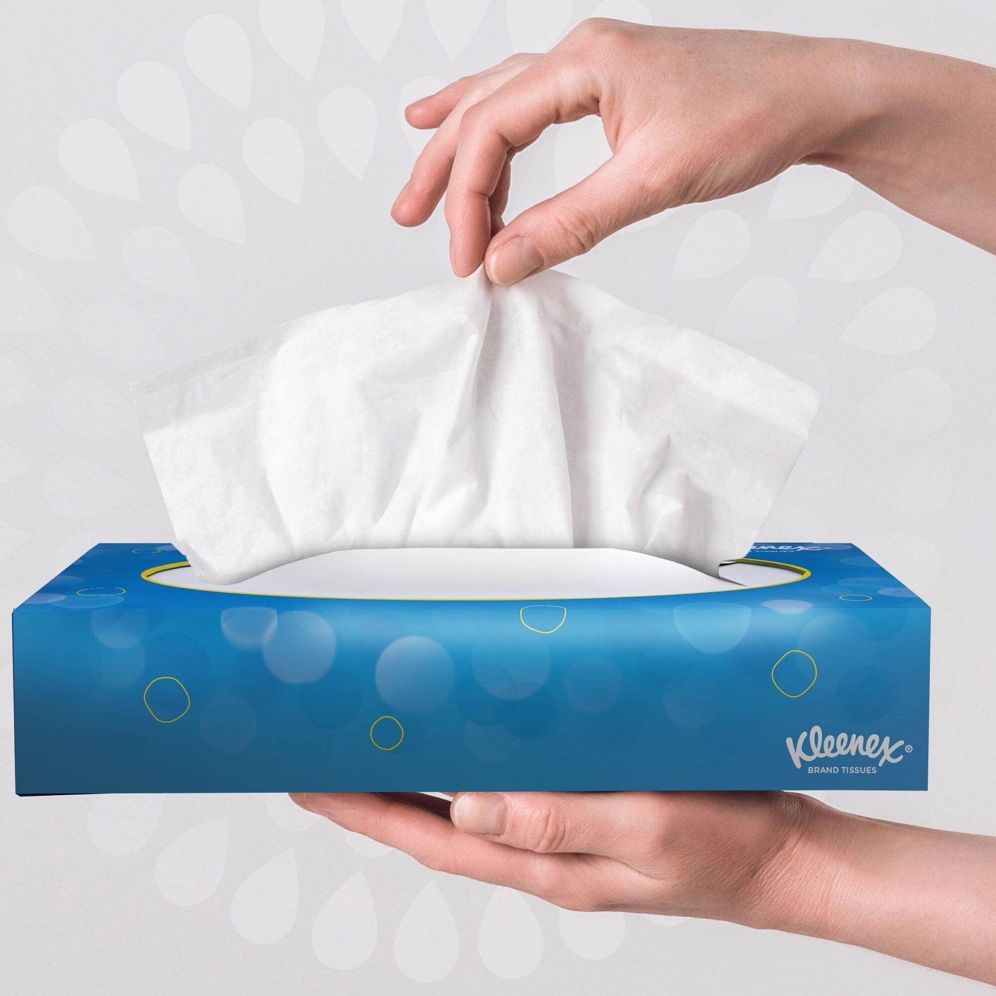 Facial tissues Kleenex 2-laags, 100 vel, wit, 21,5x18,5 cm - 5