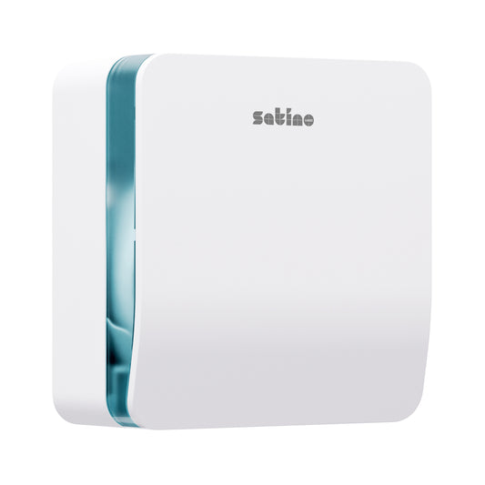 Satino Hyginity Jumbo S Wit Toiletpapierdispenser voor Kleinere Ruimtes