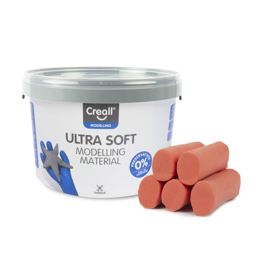 Creall Play-it Ultra Soft Klei Rood 1100 gram voor jonge kinderen