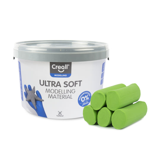Creall Play-it Ultra Soft Klei 1100 g Helder groen