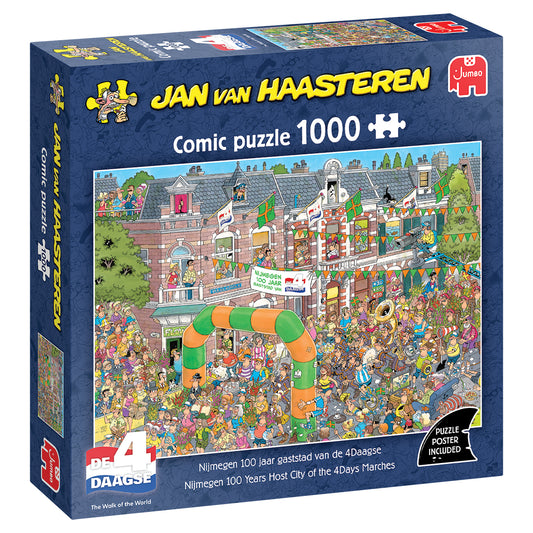 JvH Puzzel Nijmegen 100 Jaar Gaststad 1000 stukjes